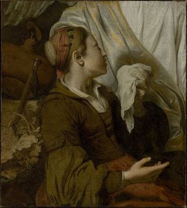 Hagar sírva alkotó: Gerbrand van den Eeckhout