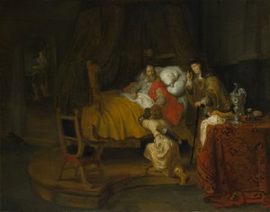 Izsák megáldja Jákóbot, 1642.