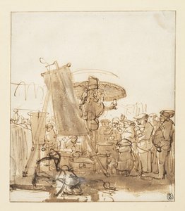 Kuruzsló beszél a tömeghez, 1637 körül