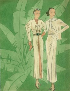 Női divat 1934 / ruhák / Gerd Hartung