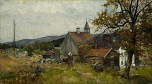 Gazdaság, Vik Stange-nál alkotó: Gerhard Munthe