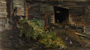 A szán alkotó: Gerhard Munthe