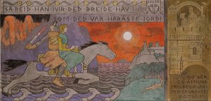 Åsmund és a hercegnő hazalovagol