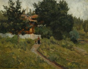 Nő és gyermek alkotó: Gerhard Peter Frantz Vilhelm Munthe