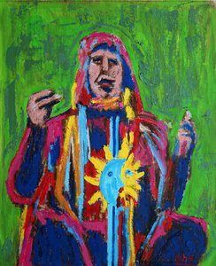Shaman ii 1, 2019 (olaj, vászon)