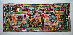 Ten Grand,2019 (olaj, vászon) alkotó: Gerhardt Isringhaus