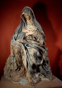 Germain Pilon (1535-1590) Fájdalom Szűz szobra 16. századi Párizs, Louvre Múzeum