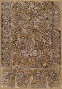 Egy szónoki kendő a kánai házassággal alkotó: German 15th Century