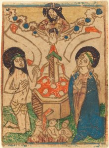 Az Eucharisztia allegóriája alkotó: German 15th Century