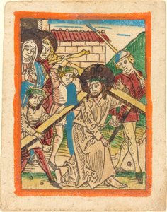 A keresztet hordozó Krisztus alkotó: German 15th Century