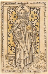 Krisztus előtt, Salvatore alkotó: German 15th Century