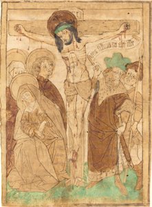 Krisztus a kereszten alkotó: German 15th Century