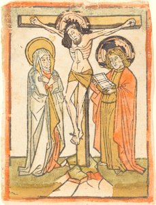 Krisztus a kereszten alkotó: German 15th Century