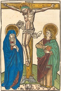 Krisztus a kereszten alkotó: German 15th Century