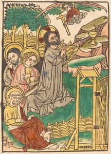 Krisztus az Olajfák hegyén alkotó: German 15th Century