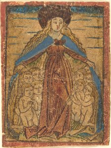 Madonna mint védőnő alkotó: German 15th Century