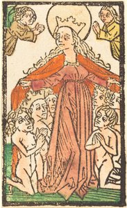Madonna mint védőnő alkotó: German 15th Century