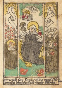 Szent Bridget alkotó: German 15th Century