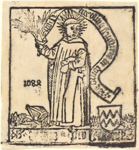 Szent Brúnó alkotó: German 15th Century