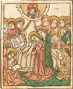 A Szűz halála alkotó: German 15th Century