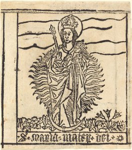 A Szűz és a Gyermek alkotó: German 15th Century