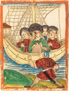 Szent Orsolya utazása alkotó: German 15th Century
