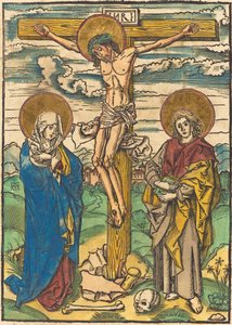 Krisztus a kereszten alkotó: German 16th Century