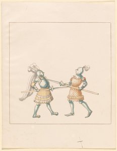 Freydal, Maximilianus I. császár tornája és tornája: Gyalogharcok (Jousts) (III. kötet): 148. tábla