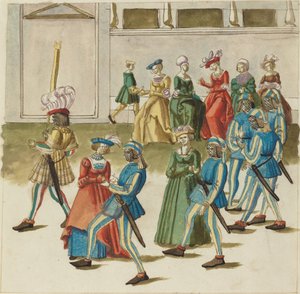 Álarcos mulatság alkotó: German 16th Century