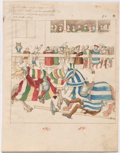 Mock Joust of War rögzített pajzsokkal alkotó: German 16th Century