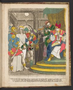 Egy oldal a Jézus Krisztus életéből származó témákat tartalmazó metszetsorozat c. 1725 alkotó: German School