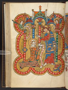 Hozzáadás. 60629, f.27v „Ne nyúlj hozzám” (vellum) alkotó: German School