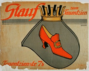 Stauf cipők reklámja alkotó: German School