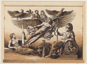 Apotheosis (színes litográfia) alkotó: German School