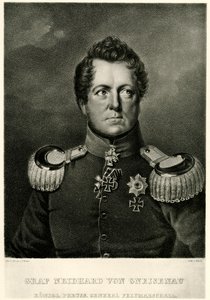 augusztus Neidhard von Gneisenau gróf alkotó: German School