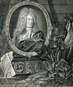 Barthold Heinrich Brockes (1680-1747) Wolffgang metszete (metszet) alkotó: German School