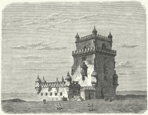 Belem-torony, Lisszabon (metszet) alkotó: German School