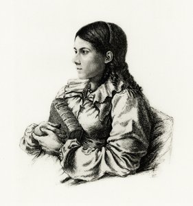 Bettina von Arnim alkotó: German School