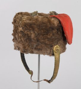 Busby, HRH The Duke of Connaught, 3. Zieten Huszárok, Német Hadsereg, 1914 előtt (busby) alkotó: German School