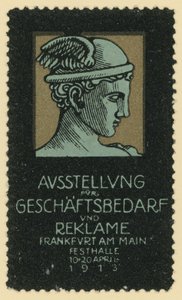 Üzleti és reklámkiállítás, Frankfurt, Németország alkotó: German School