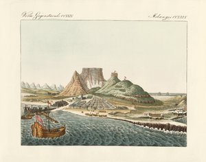 Fokváros a Jóreménység fokán (színes metszet) alkotó: German School