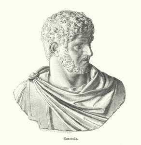Caracalla, római császár (metszet) alkotó: German School