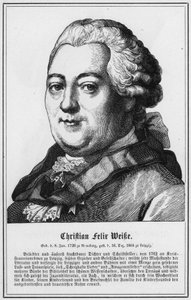 Christian Felix Weibe (metszet) alkotó: German School