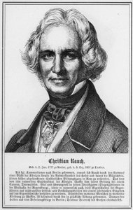 Christian Rauch (metszet) alkotó: German School