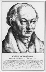Christoph Friedrich Perthes (metszet) alkotó: German School