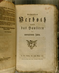 Eljárási kódex 1776-tól (nyomtatott) alkotó: German School