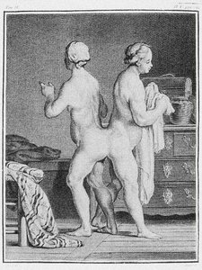Együtt ikrek, 1777 körül (metszet) alkotó: German School