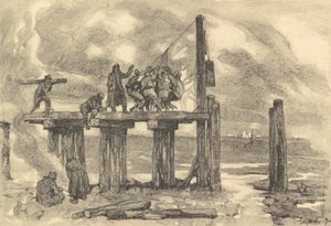 Híd építése a Putnán alkotó: German School