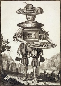 Jelmez cukrásznak, kocsmában. Gerard Valck (16512-1726) 1690 körül alkotó: German School