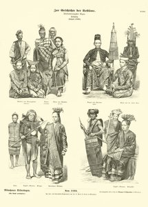 Indonézia jelmezei, 1880 alkotó: German School